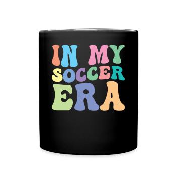 Soccer Player Women's Soccer Soccer Girl - Full Colour Mug - black - Front