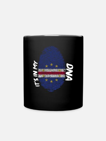 Drapeau du Cap-Vert Drapeau du Cap-Vert - Mug uni - noir