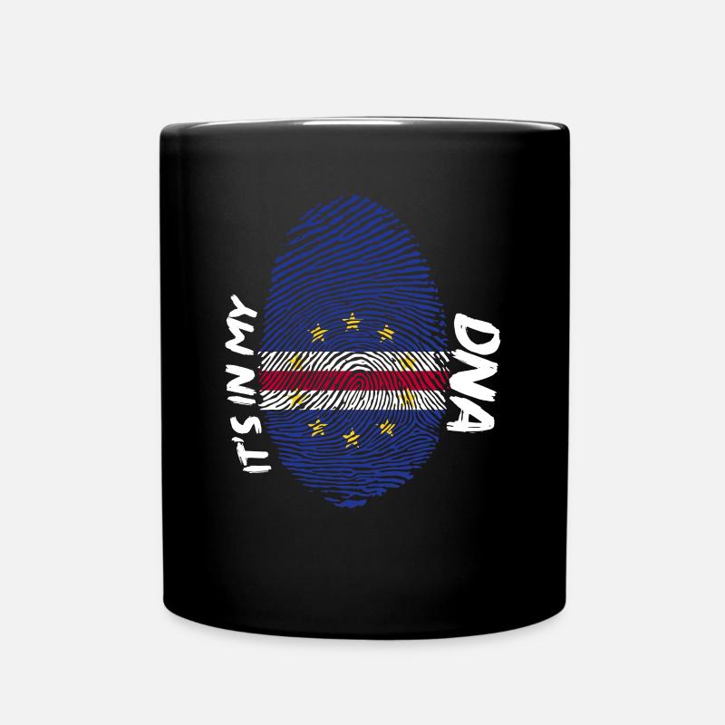 Drapeau du Cap-Vert Drapeau du Cap-Vert - Mug uni - noir