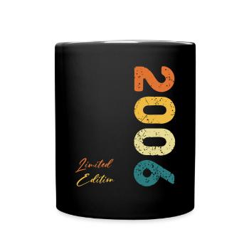 2006 Limited Edition geboren im Jahr 2006 - Tasse einfarbig - Schwarz - Vorne