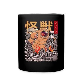 Kaiju Tardigrade Japanese Anime Monster Waterb - Full Colour Mug - black - Front