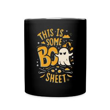 This Is Some Boo Sheet - Full Colour Mug - black - Front