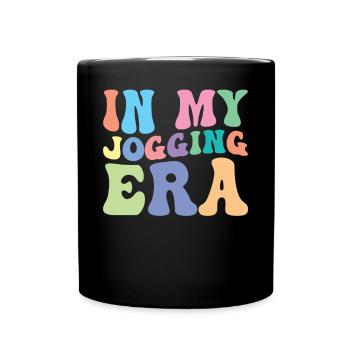 Jogging Retro Groovy dans le mien - Mug uni - noir - Devant