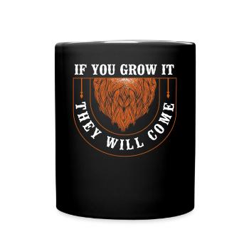 Beard Lover Bearded Man Ginger - Tasse einfarbig - Schwarz - Vorne