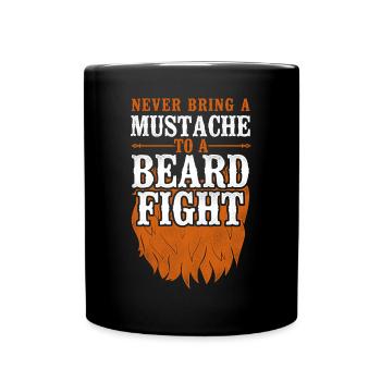 Beard Lover Bearded Man Ginger - Tasse einfarbig - Schwarz - Vorne