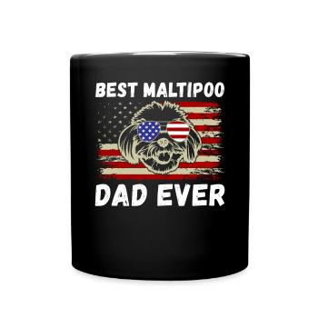 Cadeaux Maltipoo - Mug uni - noir - Devant