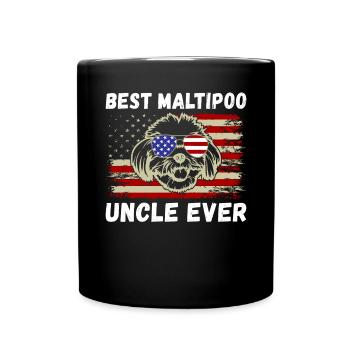 Cadeaux Maltipoo - Mug uni - noir - Devant