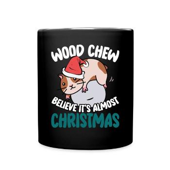 Croyez que c’est presque Noël - Mug uni - noir - Devant