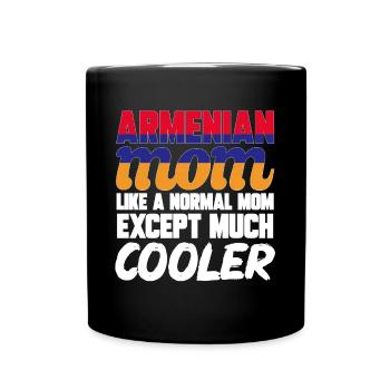 Armenian flag Armenia - Full Colour Mug - black - Front
