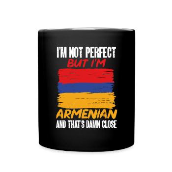 Armenian flag Armenia - Full Colour Mug - black - Front