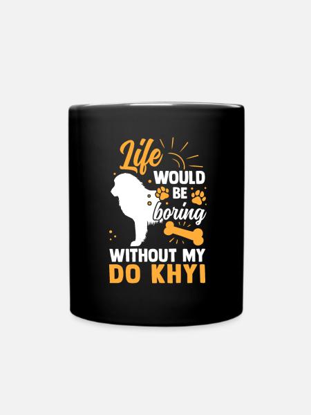 Ennuyeux sans Do Khyi Mastiff tibétain - Mug uni - noir