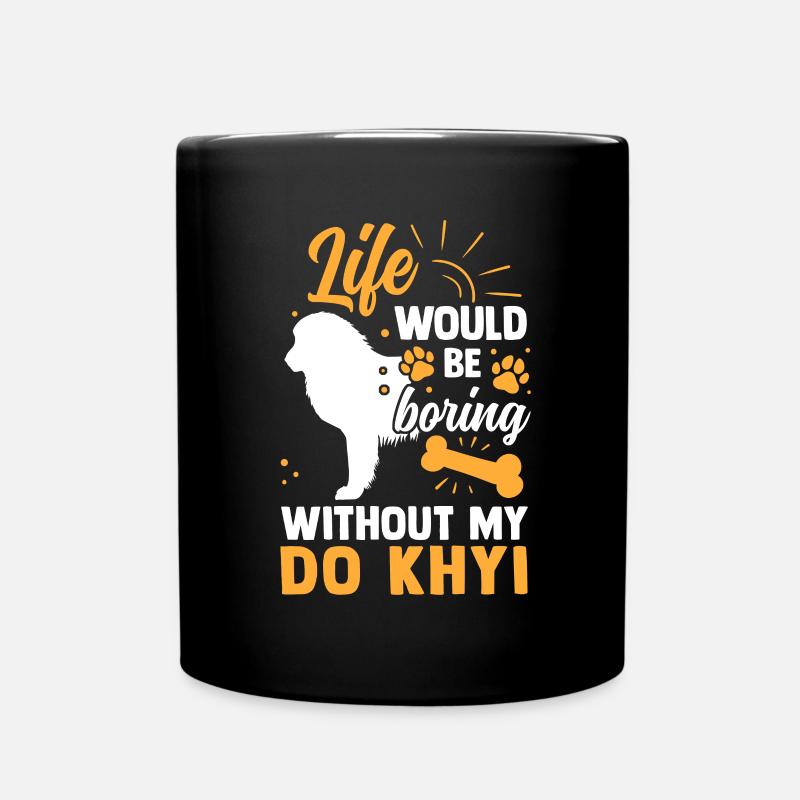 Ennuyeux sans Do Khyi Mastiff tibétain - Mug uni - noir
