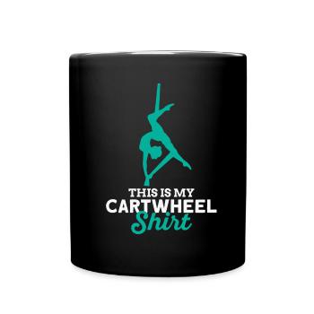 Acrobatic Gymnastic Sport Geschenk - Tasse einfarbig - Schwarz - Vorne