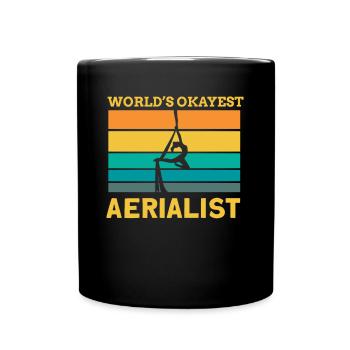 Acrobatic Gymnastic Sport Geschenk - Tasse einfarbig - Schwarz - Vorne