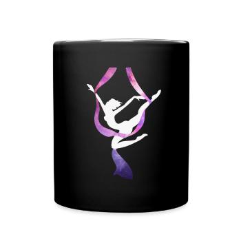 Acrobatic Gymnastic Sport Geschenk - Tasse einfarbig - Schwarz - Vorne