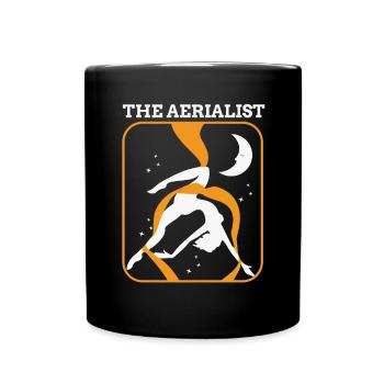 Acrobatic Gymnastic Sport Geschenk - Tasse einfarbig - Schwarz - Vorne