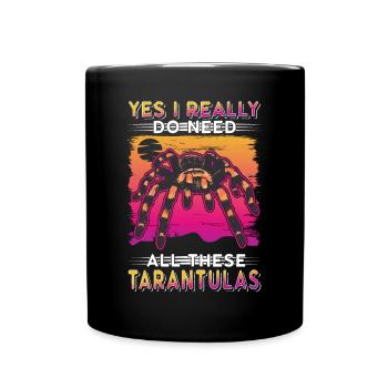 Tarentule Cadeau Araignée Tarentule - Mug uni - noir - Devant