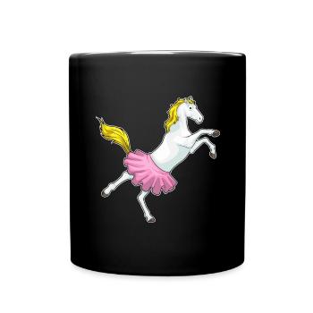 Ballet de la ballerine équestre - Mug uni - noir - Devant