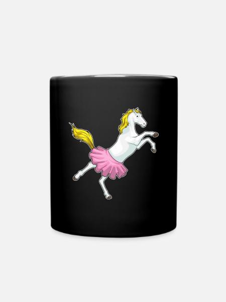 Ballet de la ballerine équestre - Mug uni - noir
