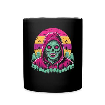 Halloween Ghoul - The ideal scary gift - Full Colour Mug - black - Front