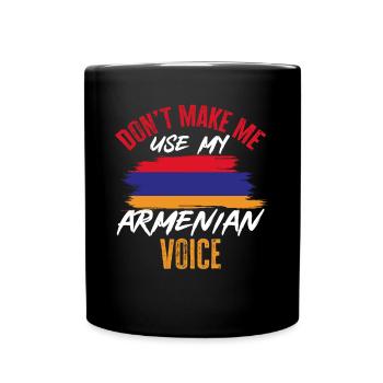 Armenian flag Armenia - Full Colour Mug - black - Front
