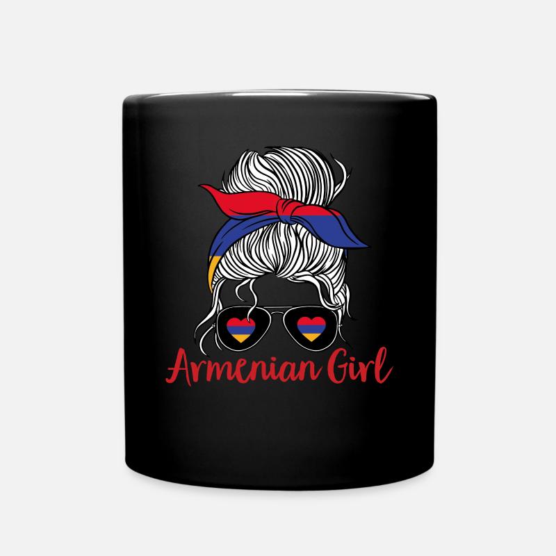 Drapeau arménien Arménie - Mug uni - noir