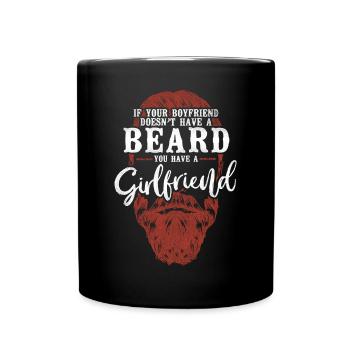 Beard Lover Bearded Man Ginger - Tasse einfarbig - Schwarz - Vorne