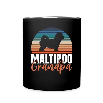 Cadeaux Maltipoo - Mug uni - noir - Devant