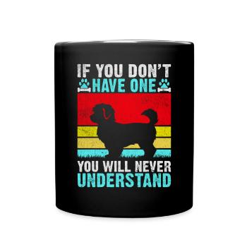 Cadeaux Maltipoo - Mug uni - noir - Devant