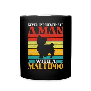 Cadeaux Maltipoo - Mug uni - noir - Devant