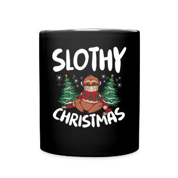 Rotten Christmas tree - Full Colour Mug - black - Front