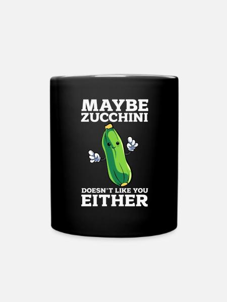 Courgette - Mug uni - noir