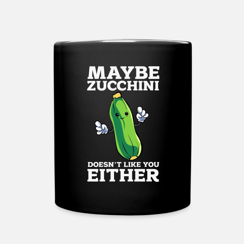 Courgette - Mug uni - noir