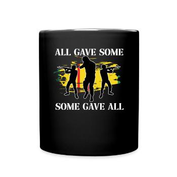 Us Army Vietnam Veteran - Tasse einfarbig - Schwarz - Vorne