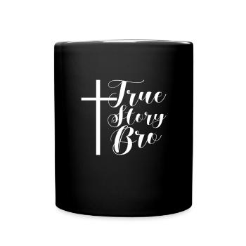 Bible Bible Versets chrétiens Don de Jésus - Mug uni - noir - Devant