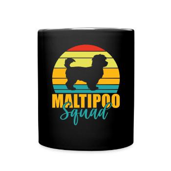 Cadeaux Maltipoo - Mug uni - noir - Devant