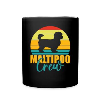 Cadeaux Maltipoo - Mug uni - noir - Devant