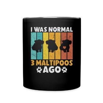 Cadeaux Maltipoo - Mug uni - noir - Devant
