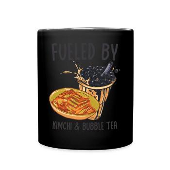 Kimchi - Tasse einfarbig - Schwarz - Vorne