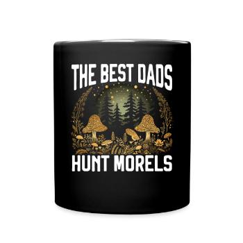 Champignon Cueillette Mycologie Champignons Chasse aux morilles - Mug uni - noir - Devant