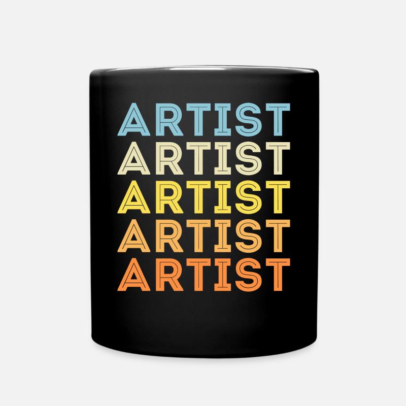 Artiste - Mug uni - noir