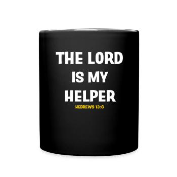 Jesus, Jesus, Jesus Christ Christ Christ Christ - Tasse einfarbig - Schwarz - Vorne