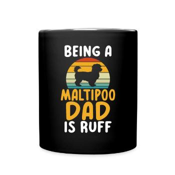 Cadeaux Maltipoo - Mug uni - noir - Devant