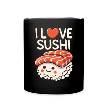 Sushi Dreams - Célébrez votre amour pour les sushis - Mug uni - noir - Devant