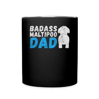 Cadeaux Maltipoo - Mug uni - noir - Devant