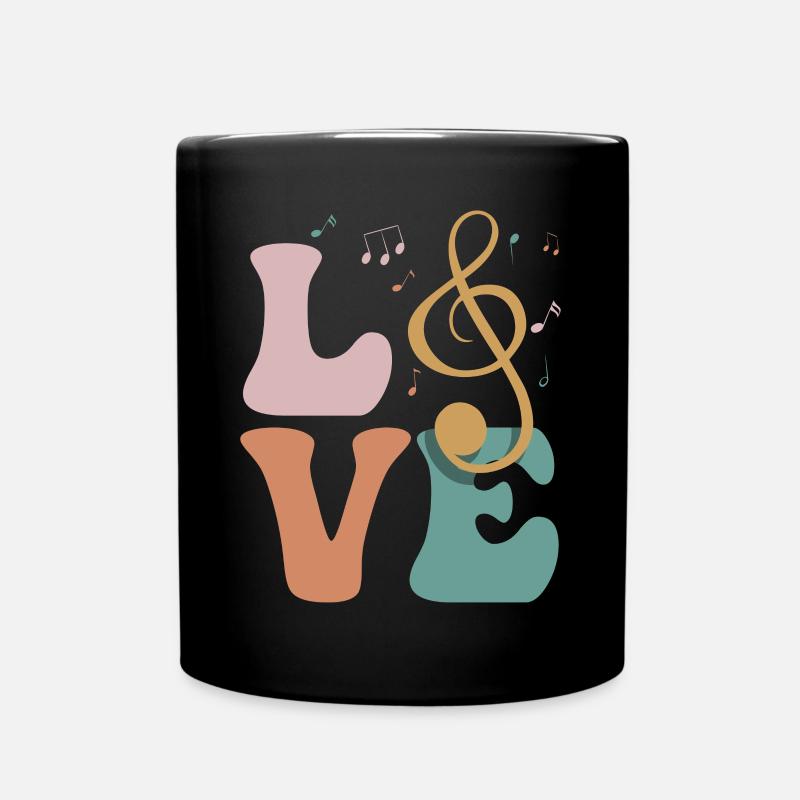 Musique classique Musique classique AMOUR - Mug uni - noir