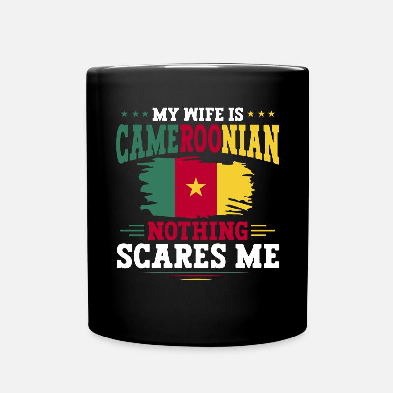 Drapeau du Cameroun Cameroun - Mug uni - noir