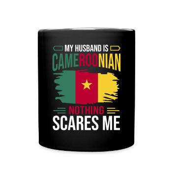 Flag of Cameroon Cameroon - Full Colour Mug - black - Front