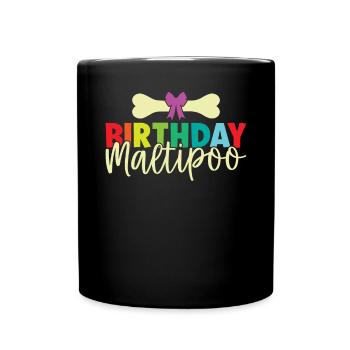 Cadeaux Maltipoo - Mug uni - noir - Devant