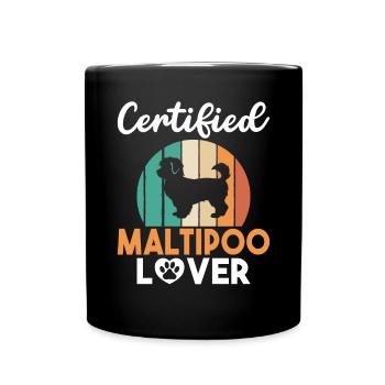 Cadeaux Maltipoo - Mug uni - noir - Devant